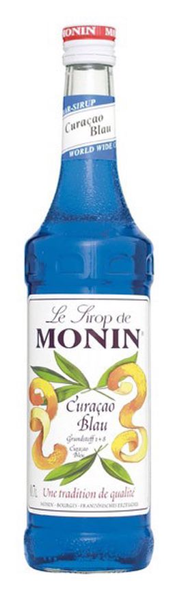 Monin Curacao Blue sirup 0,7L