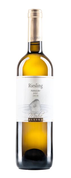 Elesko Riesling D.S.C. (Rizling rýnsky) 2018 12,5% 0,75L (čistá fľaša)