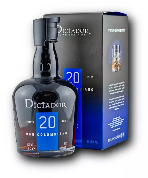 Dictador 20 Reserva Icónica 40% 0.7L rum