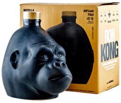 Kong Spiced Rainforest Rum Black Design 40% 0,7L