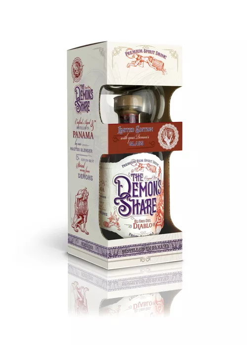 The Demon’s Share El Oro Del Diablo, GLASS SET