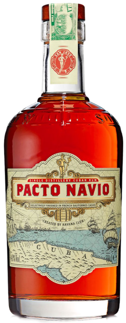 Havana Club Pacto Navio Rum 0,7 l (čistá fľaša)