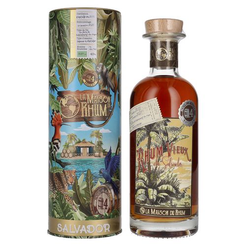 La Maison Du Rhum SALVADOR 2011 No.4 40% 0,7L v tube