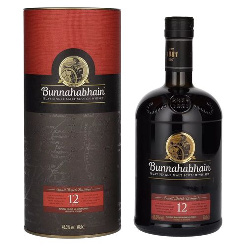 Bunnahabhain 12y 46,3% 0,7L v tube