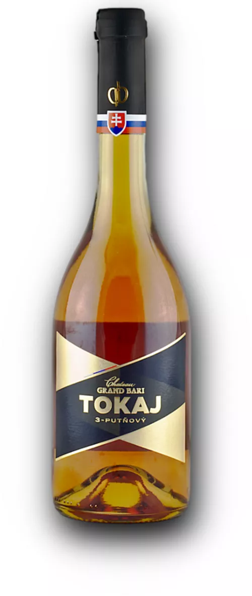 Grand Bari Tokaj 3 Putňový 2018 Sladké CHOP 11% 0.5L