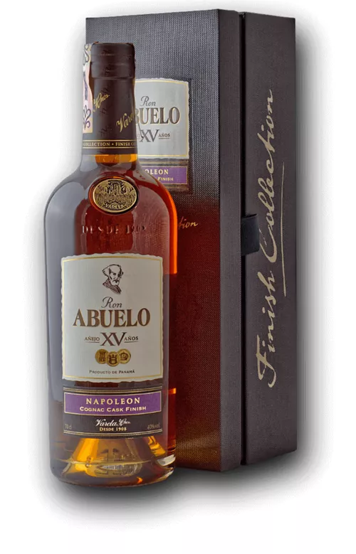 Abuelo 15YO Finish Collection Napoleon Cognac Cask 40% 0.7L