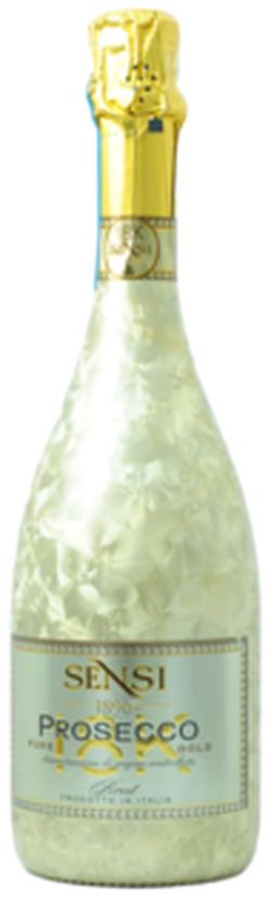 Prosecco Sensi 18K Gold Brut 11% 0.75l