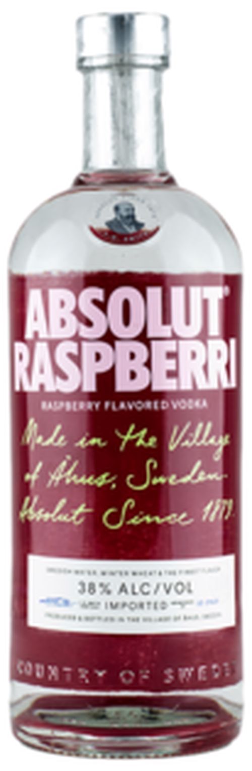 Absolut Raspberri 38% 1.0L